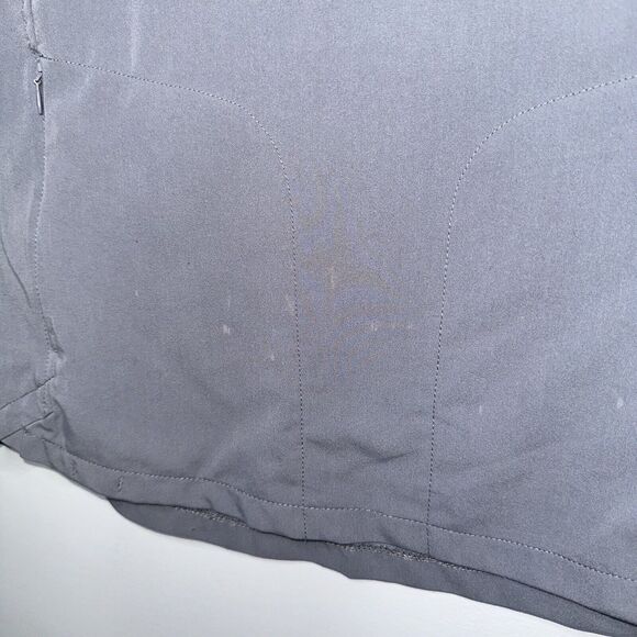 Jaanuu Women’s Zip Pocket Pullover Scrub Top Gray Size Small - Picture 3 of 5